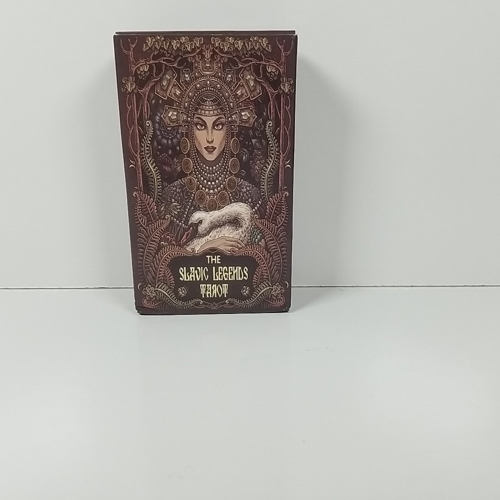 The Slavic Legends Tarot Deck Complete 78 Cards Black Edge Tarotdeck